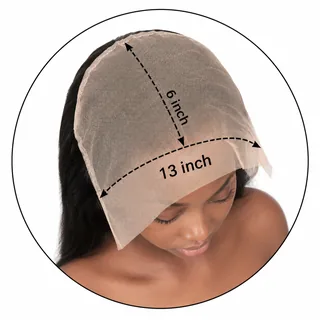 Zone de lace 13 pouces par 6 pouces